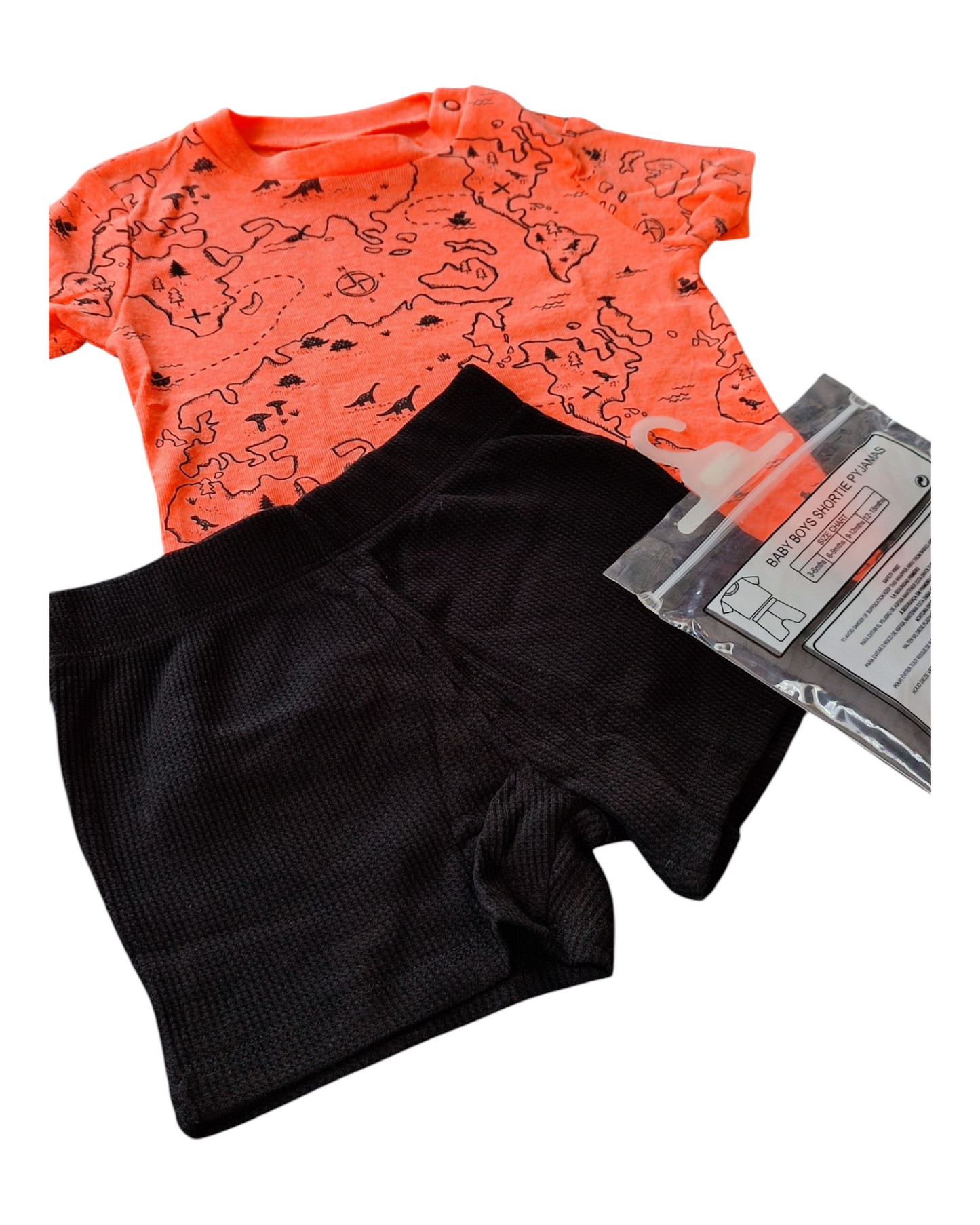 Maps Baby Short Set