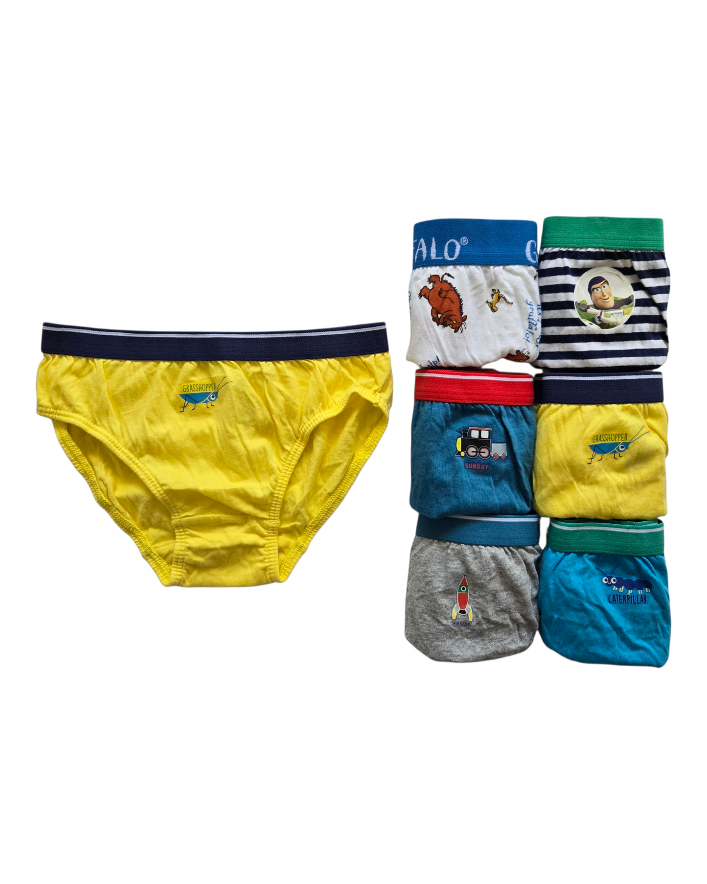 Multi Briefs 7 Pack
