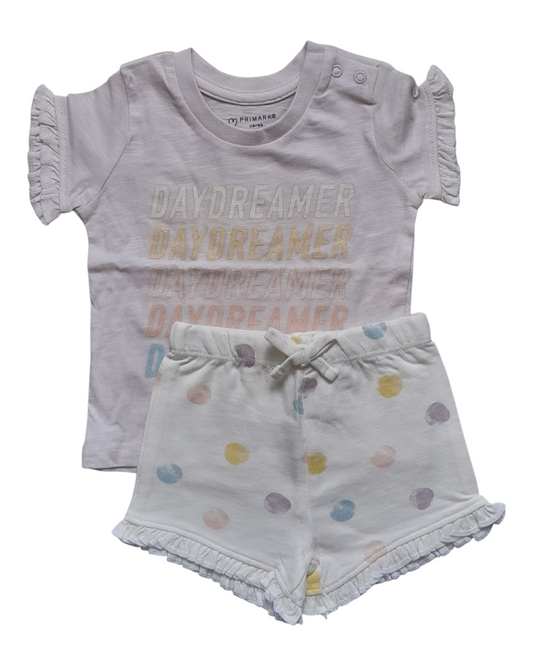 Daydreamer Baby Short Set