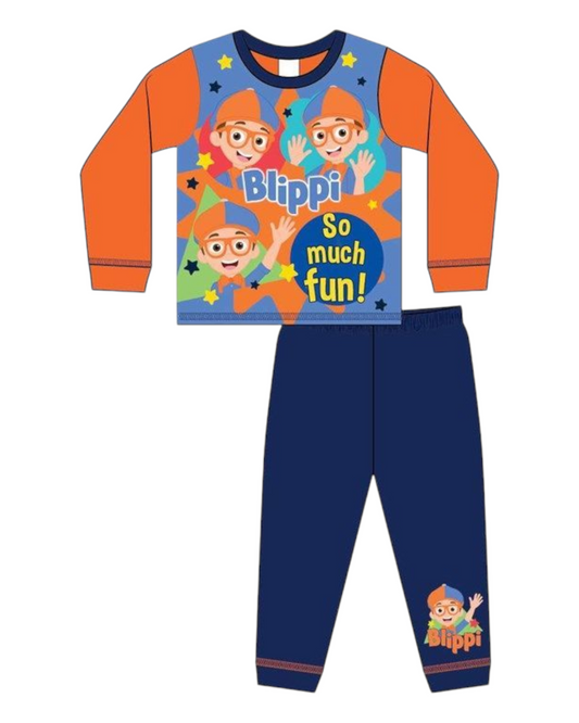 Blippi So Much Fun Long Sleeve Pyjamas