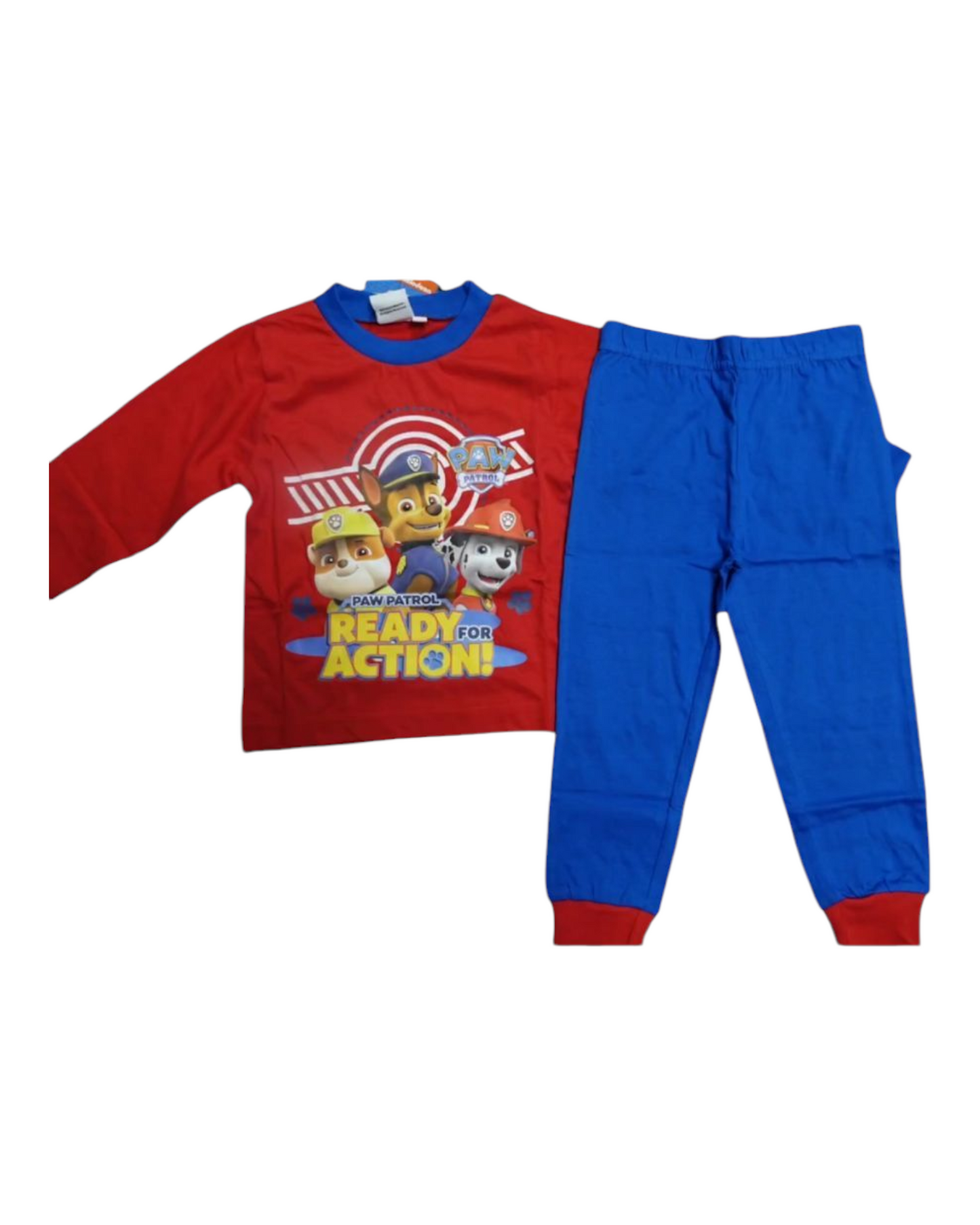 Paw Patrol Red/Blue Long Sleeve Pyjamas