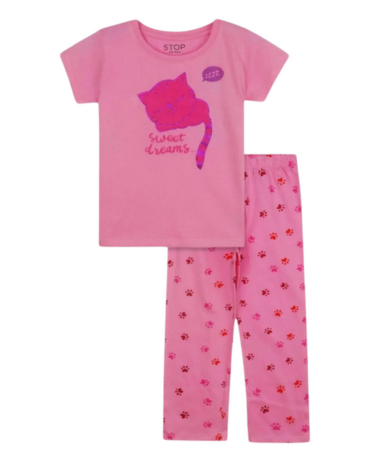 Sweet Dreams Stop Short Sleeve Pyjamas