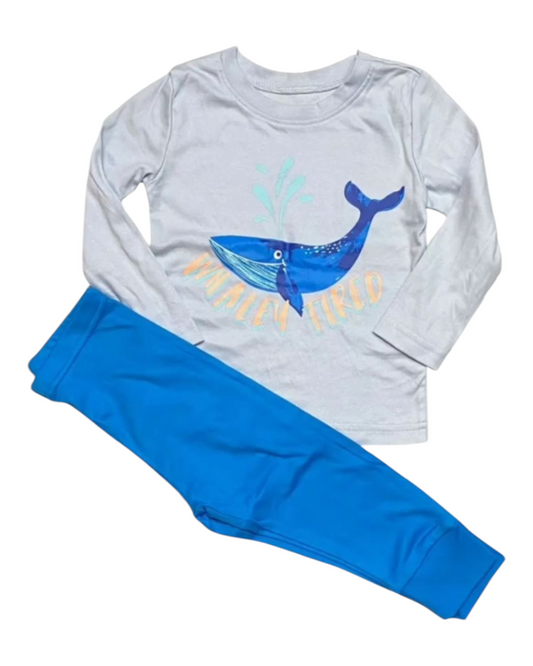 Whaley Tired Long Sleeve Pyjamas