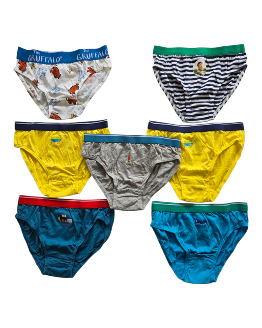 Multi Briefs 7 Pack